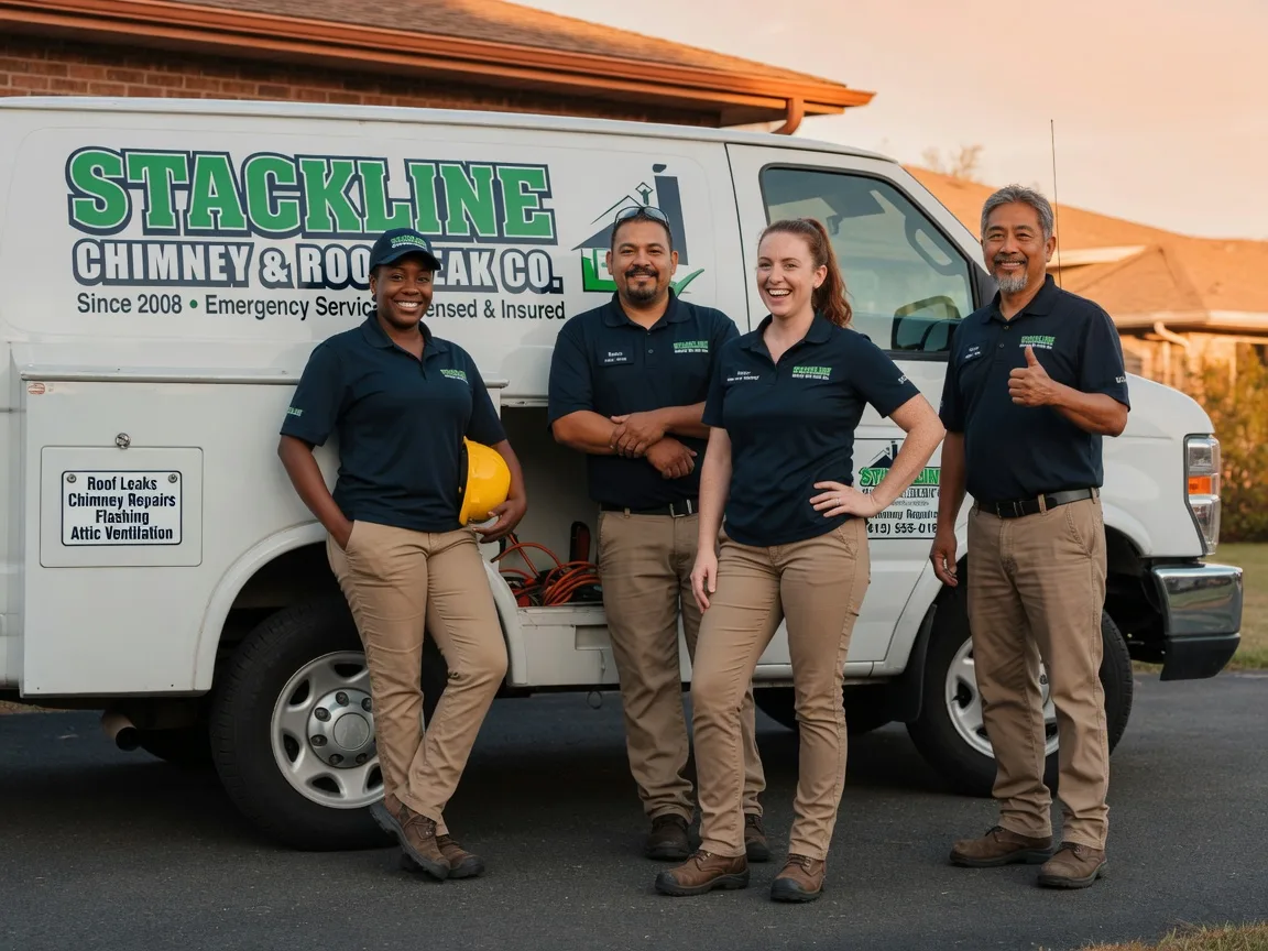 Chimney flashing repair company in Kensington, NH